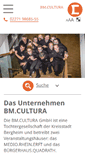 Mobile Screenshot of bm-cultura.de